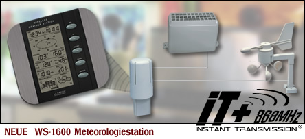 NEW! WS-1600 Professional Weather Center